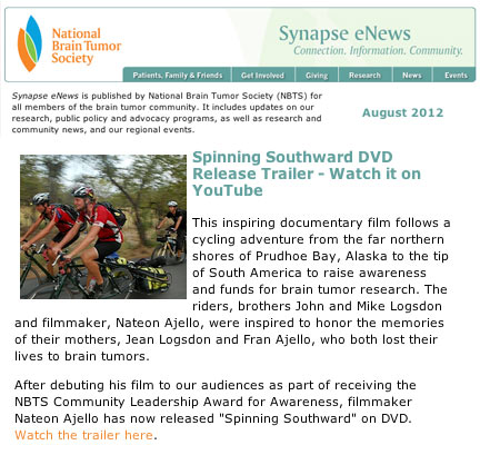 Spinning Southward DVD Trailer Released